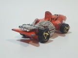 2001 Hot Wheels Sharkruiser Orange Die Cast Toy Car Shark Shaped Vehicle