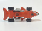 2001 Hot Wheels Sharkruiser Orange Die Cast Toy Car Shark Shaped Vehicle