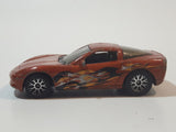2005 Matchbox Buried Treasure Corvette C6 Metalflake Copper Die Cast Toy Car Vehicle