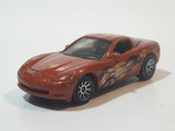 2005 Matchbox Buried Treasure Corvette C6 Metalflake Copper Die Cast Toy Car Vehicle