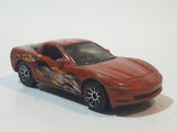 2005 Matchbox Buried Treasure Corvette C6 Metalflake Copper Die Cast Toy Car Vehicle
