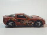 2005 Matchbox Buried Treasure Corvette C6 Metalflake Copper Die Cast Toy Car Vehicle