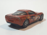 2005 Matchbox Buried Treasure Corvette C6 Metalflake Copper Die Cast Toy Car Vehicle