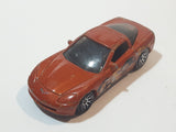 2005 Matchbox Buried Treasure Corvette C6 Metalflake Copper Die Cast Toy Car Vehicle