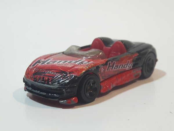 2003 Hot Wheels Carbonated Cruisers MX48 Turbo Black Die Cast Toy Car Vehicle