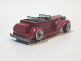 1986 Hot Wheels '31 Doozie Maroon Red Die Cast Toy Car Vehicle WW Malaysia