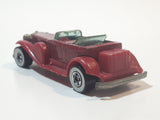 1986 Hot Wheels '31 Doozie Maroon Red Die Cast Toy Car Vehicle WW Malaysia