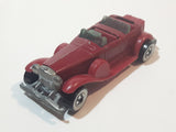 1986 Hot Wheels '31 Doozie Maroon Red Die Cast Toy Car Vehicle WW Malaysia