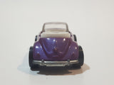 2007 Hot Wheels Mystery Cars Volkswagen Beetle Convertible Metalflake Pink Die Cast Toy Car Vehicle