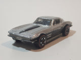 2008 Hot Wheels Since '68: Muscle Cars '64 Corvette Sting Ray Metalflake Silver Die Cast Toy Classic Muscle Car Vehicle