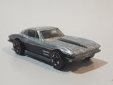 2008 Hot Wheels Since '68: Muscle Cars '64 Corvette Sting Ray Metalflake Silver Die Cast Toy Classic Muscle Car Vehicle