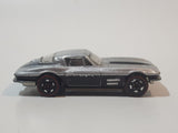 2008 Hot Wheels Since '68: Muscle Cars '64 Corvette Sting Ray Metalflake Silver Die Cast Toy Classic Muscle Car Vehicle