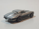 2008 Hot Wheels Since '68: Muscle Cars '64 Corvette Sting Ray Metalflake Silver Die Cast Toy Classic Muscle Car Vehicle