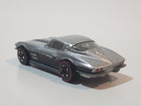 2008 Hot Wheels Since '68: Muscle Cars '64 Corvette Sting Ray Metalflake Silver Die Cast Toy Classic Muscle Car Vehicle