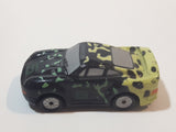 1990 Galoob Micro Machines Porsche 959 #5 Black and Yellow 2 1/2" Long Die Cast Toy Car Vehicle