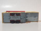 Vintage Majorette Camping Car Truck Pink and 5th Wheel Trailer Camping Car Deluxe Cream White Die Cast Toy Car Vehicle Set No. 278 & No. 313 1/60 Scale