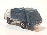 Tomy Tomica No. 10 Mitsubishi Canter Garbage Refuse Truck White and Blue 1:72 Scale Die Cast Toy Car Vehicle Made in Japan