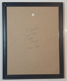 Magic Effects Disney Fantasia Wizard Mickey Mouse Touching The Moon Framed Art Print Picture