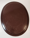 Vintage 1970s Pepsi Cola "Lady Gibson" Oval Brown Border Beverage Metal Serving Tray