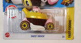 2022 Hot Wheels Fast Foodie Sweet Driver Pink Die Cast Toy Car Vehicle New in Package