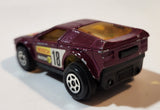 Majorette Motor Bosch Kleber AGIP Bilstein #18 Dark Purple Die Cast Toy Car Vehicle