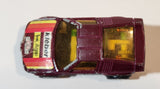 Majorette Motor Bosch Kleber AGIP Bilstein #18 Dark Purple Die Cast Toy Car Vehicle