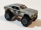 2018 Matchbox Dirty Mudders '68 Mustang Mudstanger ZAMAC Silver Die Cast Toy Car Vehicle