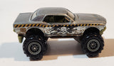 2018 Matchbox Dirty Mudders '68 Mustang Mudstanger ZAMAC Silver Die Cast Toy Car Vehicle