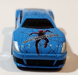 2012 Maisto Marvel Comics The Amazing Spider-Man Fast Money Blue Die Cast Toy Car Vehicle