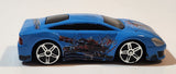 2012 Maisto Marvel Comics The Amazing Spider-Man Fast Money Blue Die Cast Toy Car Vehicle