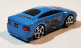 2012 Maisto Marvel Comics The Amazing Spider-Man Fast Money Blue Die Cast Toy Car Vehicle