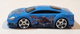2012 Maisto Marvel Comics The Amazing Spider-Man Fast Money Blue Die Cast Toy Car Vehicle