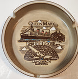Queen Mary Spruce Goose Long Beach California Stoneware Ash Tray