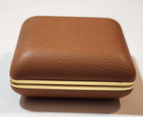 Vintage Seth Thomas Brown Cased Travel Pocket Wind Up Alarm Clock