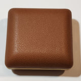 Vintage Seth Thomas Brown Cased Travel Pocket Wind Up Alarm Clock