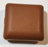 Vintage Seth Thomas Brown Cased Travel Pocket Wind Up Alarm Clock