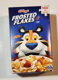 2021 Spin Master Kellogg's Frosted Flakes Cereal 100 Piece Puzzle in Box