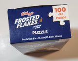 2021 Spin Master Kellogg's Frosted Flakes Cereal 100 Piece Puzzle in Box
