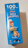 2021 Spin Master Kellogg's Rice Krispies Cereal 100 Piece Puzzle in Box