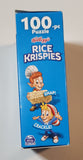 2021 Spin Master Kellogg's Rice Krispies Cereal 100 Piece Puzzle in Box