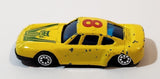 Unknown Brand Porsche 959 #8 Yellow Die Cast Toy Car Vehicle