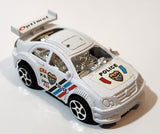 Unknown Brand Optimal Police CRA PD Unit 020 White Pull Back Plastic Toy Car Vehicle