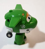 2014 Auldey Super Wings Mira Green Transforming Toy Airplane Figure