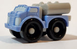 2017 Ferrero Kinder Surprise SE099 Blue Tank Truck Miniature Plastic Toy Car Vehicle