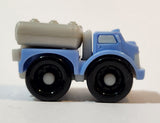 2017 Ferrero Kinder Surprise SE099 Blue Tank Truck Miniature Plastic Toy Car Vehicle