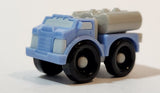 2017 Ferrero Kinder Surprise SE099 Blue Tank Truck Miniature Plastic Toy Car Vehicle