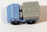 2017 Ferrero Kinder Surprise SE099 Blue Tank Truck Miniature Plastic Toy Car Vehicle