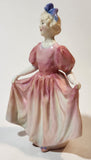 Vintage Royal Doulton Sweeting 6 1/4" Tall Bone China Figurine H.N.1935 (Neck Repair)