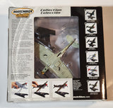 2002 Matchbox Mk1a Spitfire Airplane Die Cast Toy Aircraft with Stand New in Box
