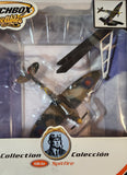 2002 Matchbox Mk1a Spitfire Airplane Die Cast Toy Aircraft with Stand New in Box